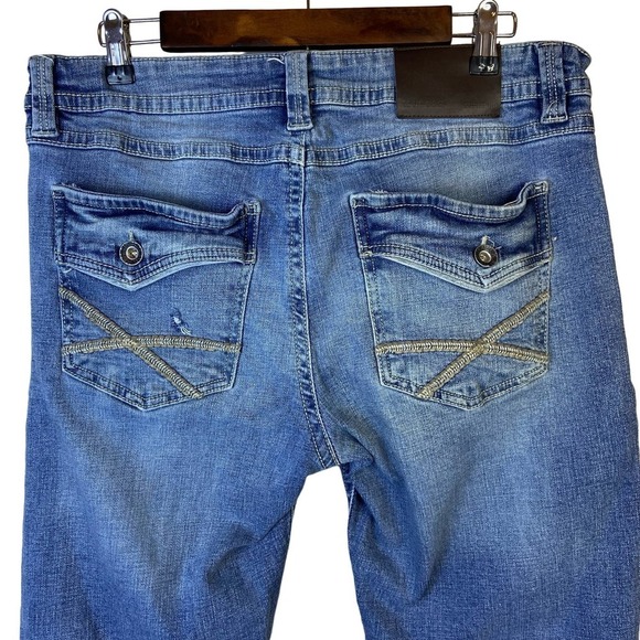 TX Axel Relaxed Straight Medium Wash Jeans - Men's Size 32 - Picture 4 of 9